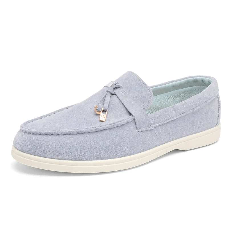 2025 New Men's Slip On Loafers Lightweight Breathable Flats Non Slip Comfort Tassels Fashion Daily Casual Outdoor Walking Shoes