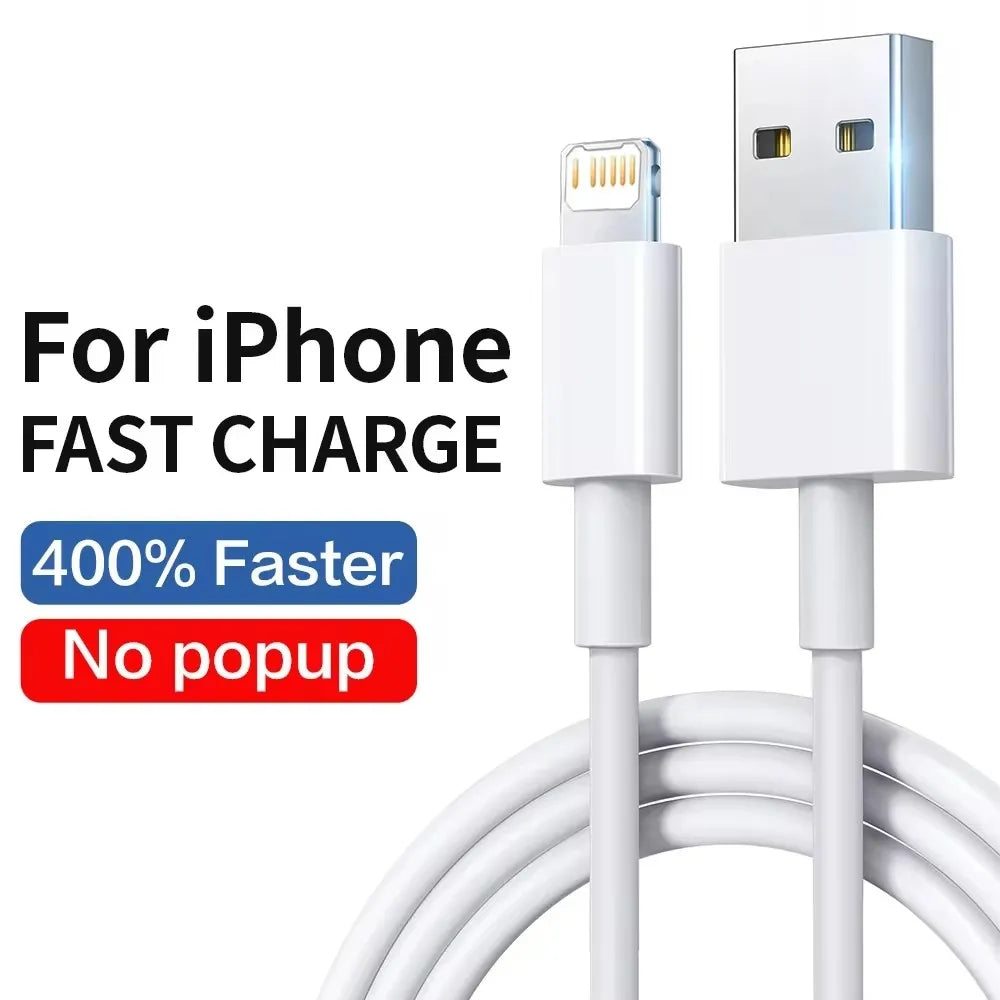 35W Fast Charging PD USB Cable For iPhone XS XR 11 12 13 14 Pro Max 6 7 8 Plus SE USB-C Quick Charger Cord Data Cable 1m 1.5m 2m